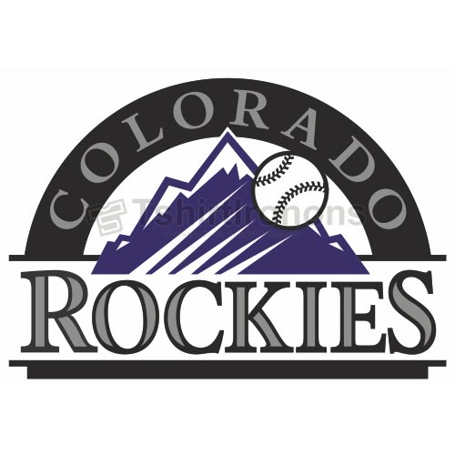 Colorado Rockies T-shirts Iron On Transfers N1571